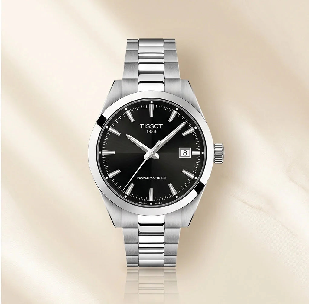 Tissot PRX Semi-Automatic β Silver with Green Dial